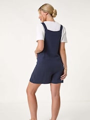 Roman Blue Petite Strap Woven Playsuit - Image 2 of 5