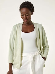 Roman Shimmer Detail Shrug Cardigan - Slika 1 iz 5