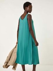 Roman Green Strappy Jersey Midi Dress - Image 3 of 5