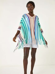 Roman Light Blue Spacedye Cardigan - Image 1 of 5