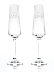 Treat Republic Personalised Couples Champagne Flute Set - Image 5 of 5