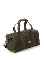 Treat Republic Personalised Luxury Waxed Canvas Holdall - Image 6 of 6