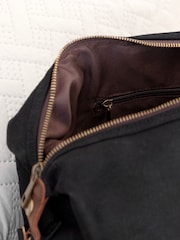 Treat Republic Personalised Luxury Waxed Canvas Holdall - Image 4 of 5