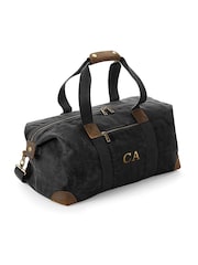 Treat Republic Personalised Luxury Waxed Canvas Holdall - Image 5 of 5