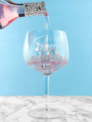 Treat Republic Personalised Crystal Glass Gin Goblet - Image 1 of 5