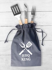 Treat Republic Personalised Engraved BBQ Tools Set - Image 3 of 5