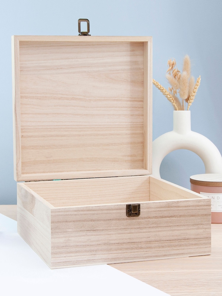 Treat Republic Large Personalised Adventure Memories Wooden Box - Image 2 of 4