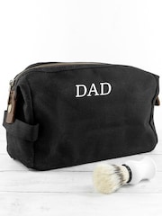 Treat Republic Personalised Mens Vintage Waxed Canvas Wash Bag - Image 4 of 4
