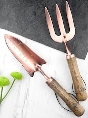 Treat Republic Personalised Luxe Copper Trowel and Fork Set - Image 5 of 5