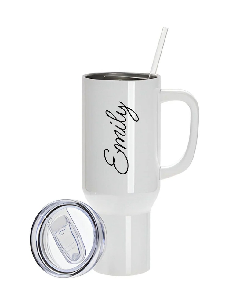 Treat Republic Personalised 40oz Signature Tumbler Travel Mug - Image 2 of 3 Treat Republic Personalised 40oz Signature Tumbler Travel Mug - Image 2 of 3