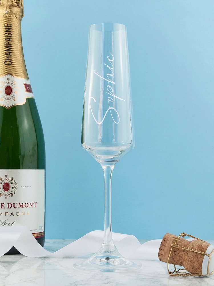 Treat Republic Personalised Elegance Champagne Flute - Image 1 of 5
