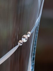 Treat Republic Personalised Hollow Sided Vase with Crystals - Image 3 of 8