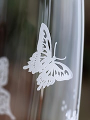Treat Republic Personalised Butterfly Floral Print Barrel Vase - Image 3 of 9