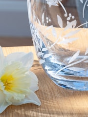 Treat Republic Personalised Butterfly Floral Print Barrel Vase - Image 4 of 9