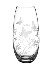 Treat Republic Personalised Butterfly Floral Print Barrel Vase - Image 5 of 9