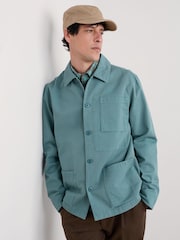 Seasalt Cornwall Mens 100% Cotton Canvas Tompot Jacket - Imagen 1 de 5