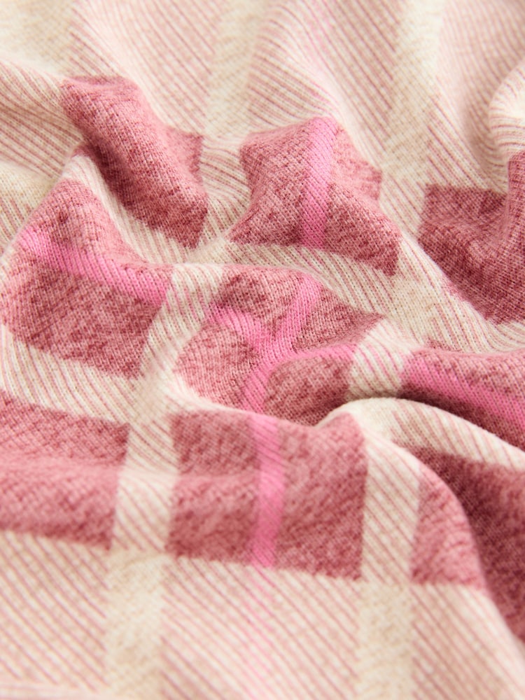 Argyle rosa - Pijamas aconchegantes de manga comprida - Imagem 2 de 4 Argyle rosa - Pijamas aconchegantes de manga comprida - Imagem 2 de 4