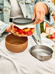 Black & Blum Almond Glass Lunch Bowl - Image 1 of 6