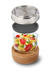 Black & Blum Almond Glass Lunch Bowl - Image 5 of 6