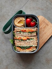 Black & Blum Olive Stainless Steel Sandwich Box - Image 1 of 3