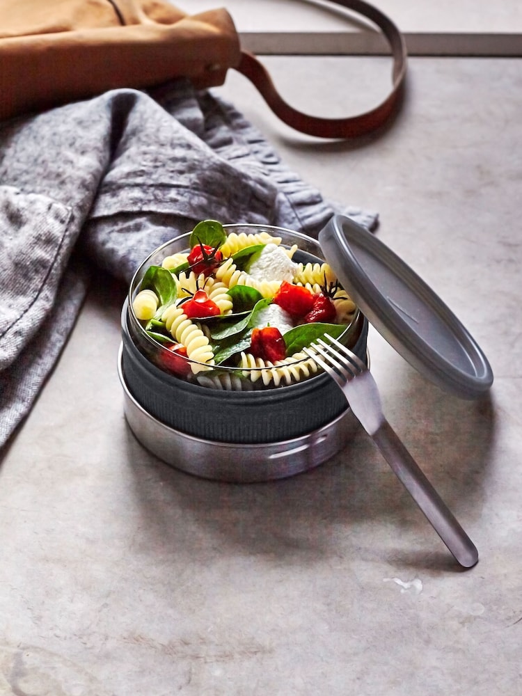 Black & Blum Slate Glass Lunch Bowl - Image 2 of 6