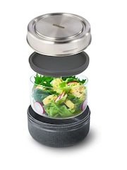 Black & Blum Slate Glass Lunch Bowl - Image 5 of 6