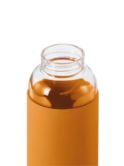 Black & Blum Orange Glass Water Bottle - Image 5 of 6