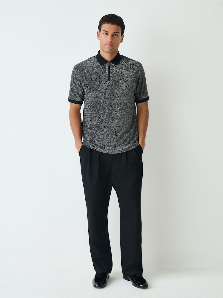 Silver Party Smart Polo Shirt - Image 2 of 8 Silver Party Smart Polo Shirt - Image 2 of 8