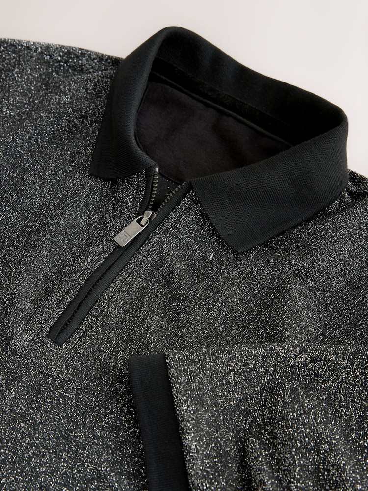 Silver Party Smart Polo Shirt - Image 8 of 8 Silver Party Smart Polo Shirt - Image 8 of 8