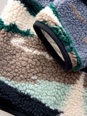 Multi Mountain Scene Patterned Zip Through Fleece (3mths-7yrs) - Image 9 of 9