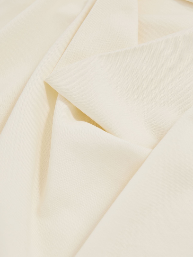 Reiss Ivory Darla Cotton Blend Cowl Neck Sleeveless Top - Image 6 of 6