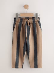 Black/Brown Patterned Jersey Joggers (3mths-7yrs) - Image 1 of 5