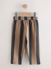Black/Brown Patterned Jersey Joggers (3mths-7yrs) - Image 2 of 5