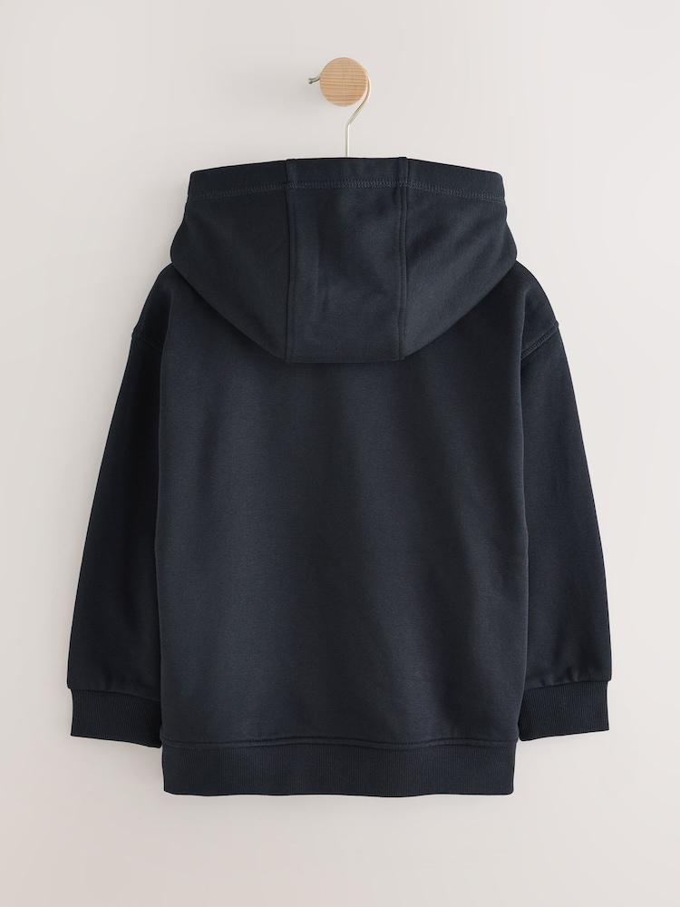 Black Gorilla Older Boys Graphic Cross-Over Hoodie (3-16yrs) - Image 2 of 4