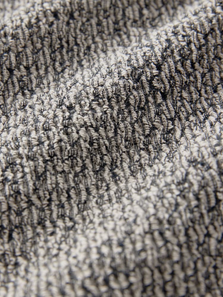 Gris - Haut texturé Col bénitier drapé - Image 9 of 9