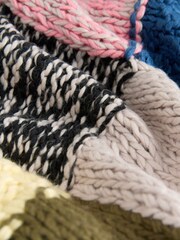 Multi Patch Hand Stitched Relaxed Cardigan - Image 7 of 8