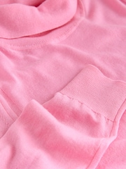Pink 100% Merino Wool N.Premium Roll Neck Jumper - Image 7 of 7