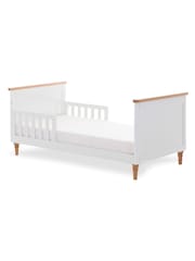 Obaby White/Natural Orla Nursery Cot Bed - Image 6 of 7