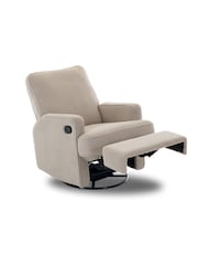 Obaby Teddy Truffle Madison Swivel Glider Recliner Nursing Chair - Image 3 of 7