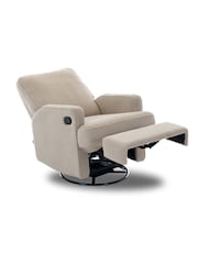 Obaby Teddy Truffle Madison Swivel Glider Recliner Nursing Chair - Image 4 of 7
