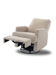 Obaby Teddy Truffle Madison Swivel Glider Recliner Nursing Chair - Image 5 of 7