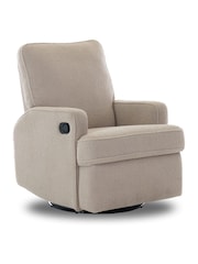 Obaby Teddy Truffle Madison Swivel Glider Recliner Nursing Chair - Image 6 of 7