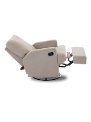 Obaby Teddy Truffle Madison Swivel Glider Recliner Nursing Chair - Image 7 of 7