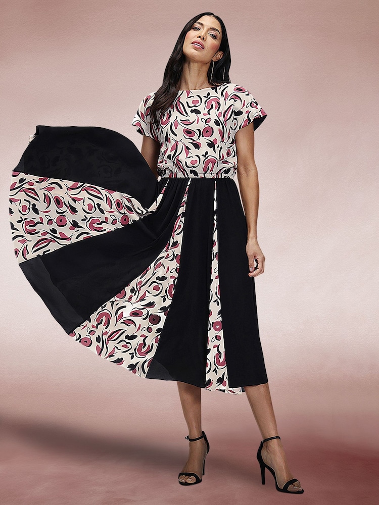 Hot Squash Pleated Midi Dress - Image 1 of 7
