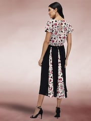 Hot Squash Pleated Midi Dress - Image 6 of 7