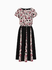 Hot Squash Pleated Midi Dress - Image 7 of 7