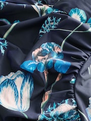 Colección Kew Floral Azul Marino - Bañador moldeador con control de abdomen - Imagen 8 de 9