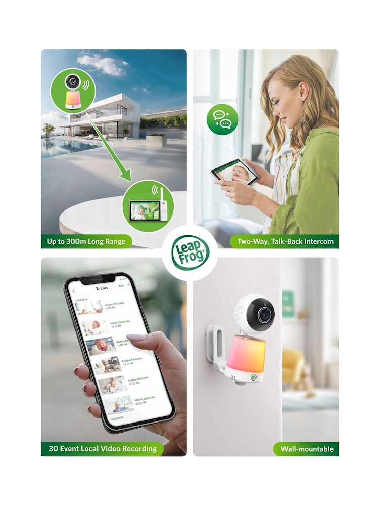 V-Tech White High Definition Smart Pan & Tilt Baby Monitor - Image 2 of 10