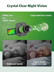 V-Tech White High Definition Smart Pan & Tilt Baby Monitor - Image 5 of 10