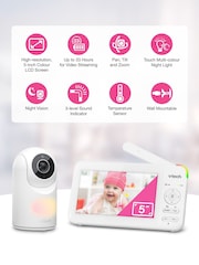 V-Tech White Video Monitor - Image 2 of 9